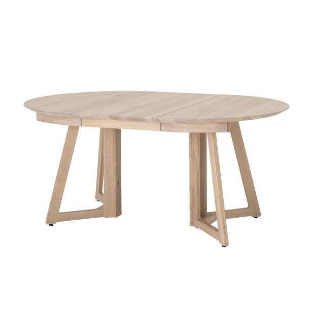 Mesa OWEN de Comedor Extensible Ø118, Roble Natural - Bloomingville. Vackart