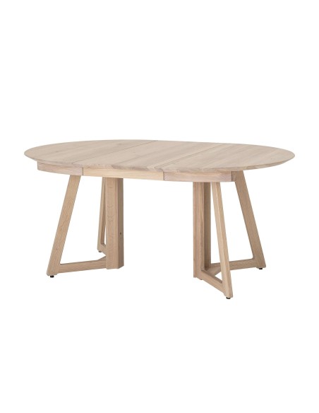 Mesa OWEN de Comedor Extensible Ø118, Roble Natural - Bloomingville. Vackart