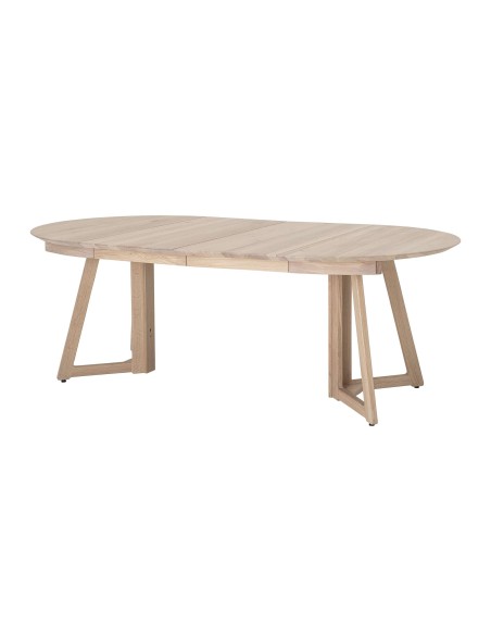 Mesa OWEN de Comedor Extensible Ø118, Roble Natural - Bloomingville. Vackart