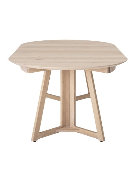 Mesa OWEN de Comedor Extensible Ø118, Roble Natural - Bloomingville. Vackart