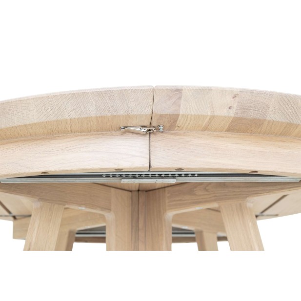 Mesa OWEN de Comedor Extensible Ø118, Roble Natural - Bloomingville. Vackart