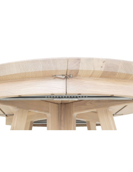 Mesa OWEN de Comedor Extensible Ø118, Roble Natural - Bloomingville. Vackart