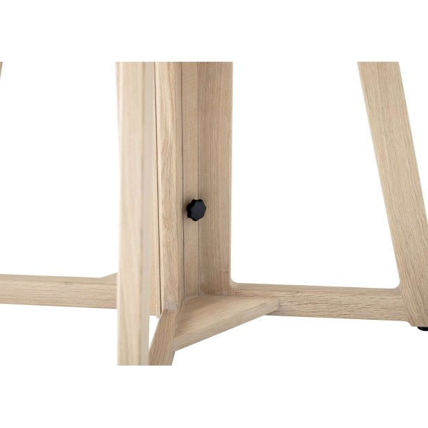 Mesa OWEN de Comedor Extensible Ø118, Roble Natural - Bloomingville. Vackart