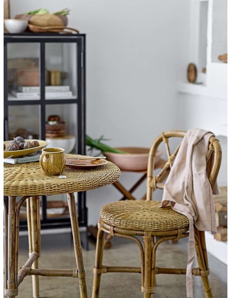 Vitrina OPAL, Roble Negro / Metal - Bloomingville. Vackart