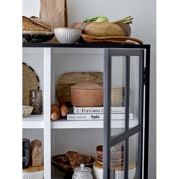 Vitrina OPAL, Roble Negro / Metal - Bloomingville. Vackart