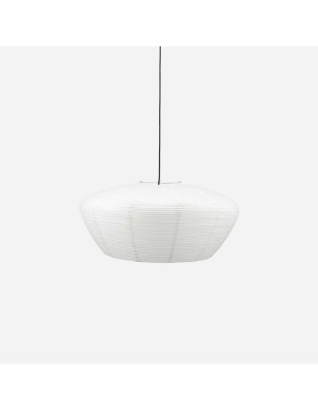 Pantalla Lámpara BIDAR Ø81,5 cm, Papel Blanco - House Doctor. Vackart