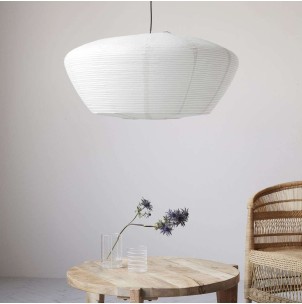 Pantalla Lámpara BIDAR Ø81,5 cm, Papel Blanco - House Doctor. Vackart 2