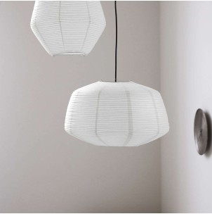 Pantalla Lámpara BIDAR Ø50 cm, Hierro / Papel Blanco - House Doctor. Vackart 2