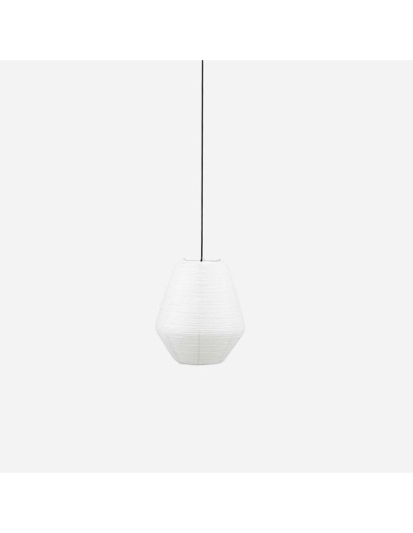 Pantalla Lámpara BIDAR Ø36 cm, Hierro / Papel Blanco - House Doctor. Vackart