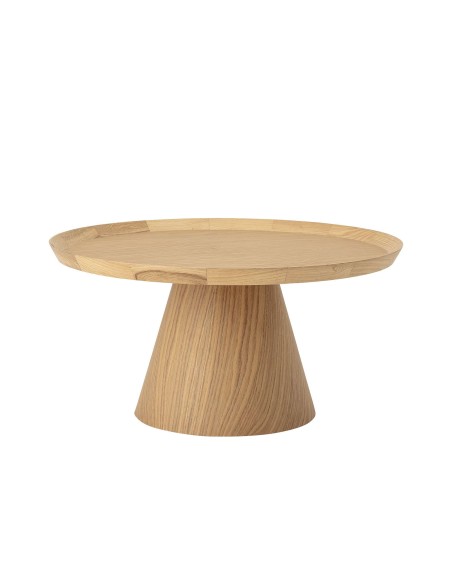 Mesa Auxiliar LUANA Ø74 cm, Roble Natural - Bloomingville. Vackart