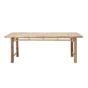 Mesa SOLE 200x100 cm de Comedor, Bambú Natural - Bloomingville. Las modernas mesas de diseño nórdico de Bloomingville, en Vackart tu tienda de diseño.