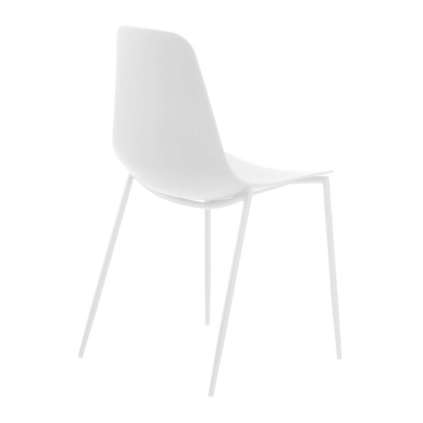 Silla WHATTS, Blanco - Kave Home. Vackart Silla WHATTS, Blanco - Kave Home. Vackart
