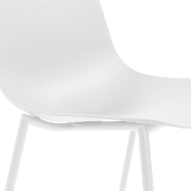 Silla WHATTS, Blanco - Kave Home. Vackart Silla WHATTS, Blanco - Kave Home. Vackart