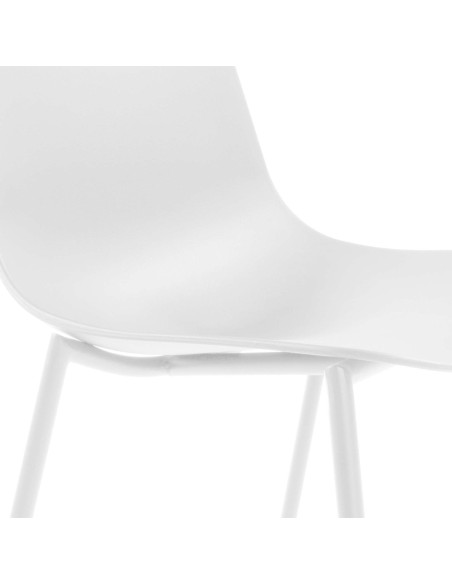 Silla WHATTS, Blanco - Kave Home. Vackart