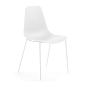 Silla WHATTS, Blanco - Vackart. Las modernas y exclusivas sillas de diseño de Kave Home, en Vackart tu tienda de diseño online.