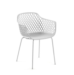 Silla Quinn blanco - Kave Home; Vackart. CC1223S05 . Sillas de diseño