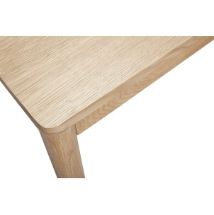 Mesa AGVED 140x80 cm, de Comedor, Roble Natural - Hübsch. Vackart 2