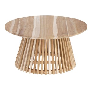 Mesa de centro Jeanette Ø 80 cm natural - Kave Home, Vackart. CC1946M46. Producto de diseño y de calidad, sólo en Vackart