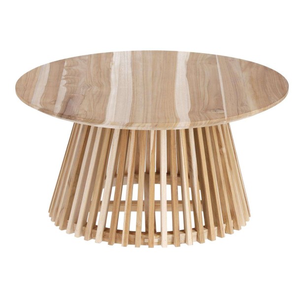 Mesa de centro Jeanette Ø 80 cm natural - Kave Home, Vackart