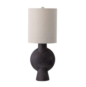 Lámpara de Sobremesa KAOT, Terracota Marrón / Algodón - Bloomingville. Las exclusivas lámparas de diseño nórdico de Bloomingville en Vackart, tu tienda de diseño.