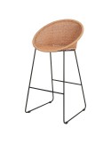 Taburete VIRTUS 76 cm, ratán sintético