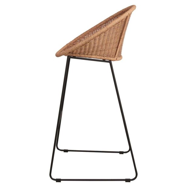 Taburete VIRTUS 76 cm, ratán sintético Taburete VIRTUS 76 cm, ratán sintético