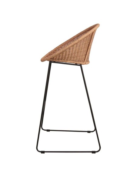 Taburete VIRTUS 76 cm, ratán sintético