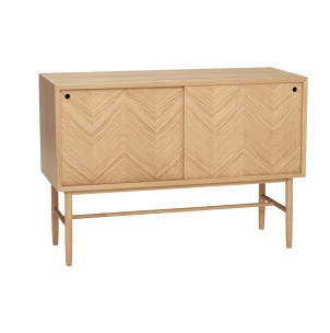 Aparador BIRGIR, Madera Natural - Hübsch. Los exclusivos muebles de diseño escandinavo de Hübsch en Vackart, tu tienda de diseño online.