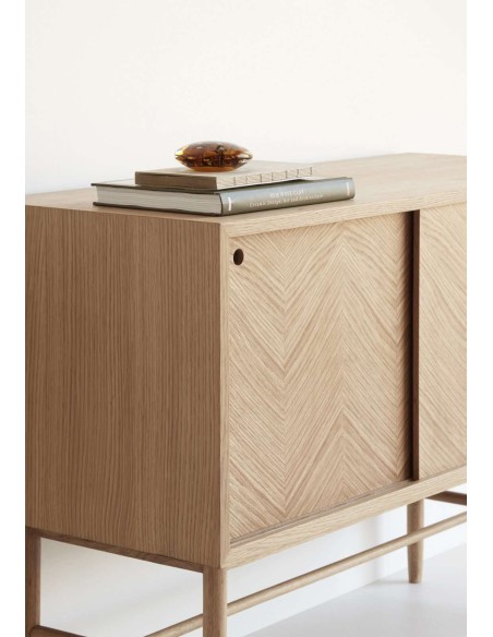 Aparador BIRGIR, Madera Natural - Hübsch. Vackart