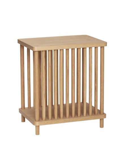 Mesita de Noche / Revistero ACORN, Madera Natural - Hübsch. Vackart