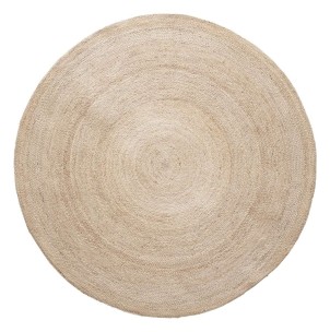 Alfombra SAGE Ø150 cm, Yute Natural - Hübsch. Las exclusivas alfombras de diseño nórdico de Hübsch en Vackart, tu tienda de diseño online.