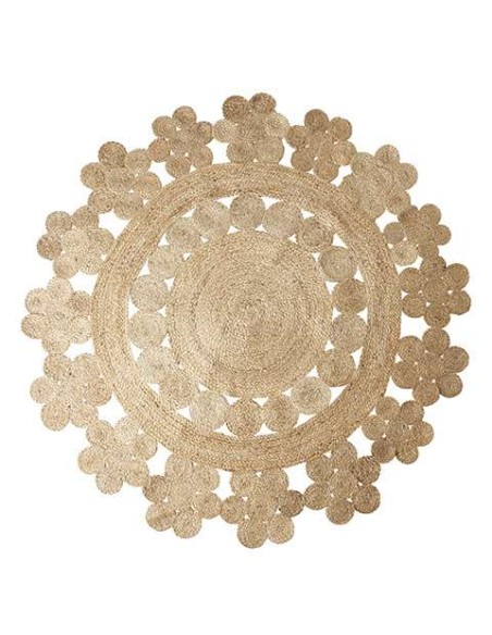 Alfombra JUNI VÅR / Ø150 cm, Yute Natural - Affari. Vackart