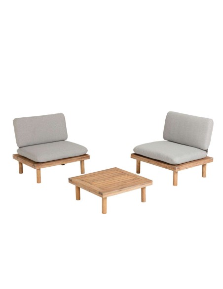 Set Viridis de 2 sillones y 1 mesa  - Kave Home