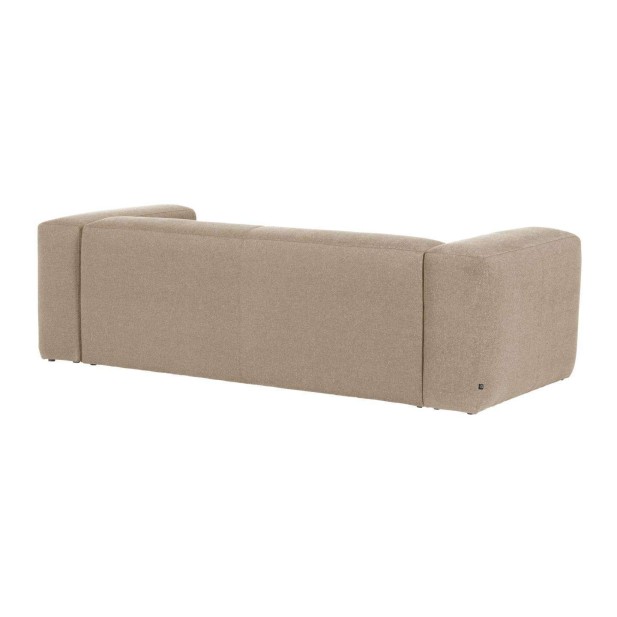 Sofá Blok 3 plazas beige 240 cm - Kave Home