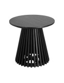 Mesa auxiliar Jeanette Ø 50 cm negro - Kave Home
