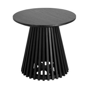 Mesa auxiliar Jeanette Ø 50 cm negro - Kave Home; Vackart. Piezas de diseño de la marca KaveHome en Vackart. CC1942M01