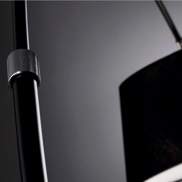 Lámpara de pie May negro - Kave Home