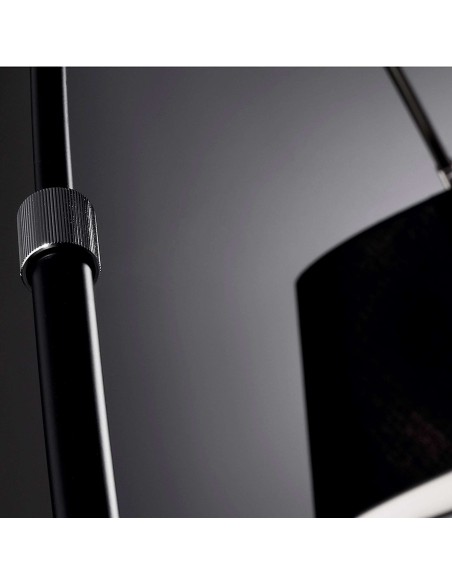 Lámpara de pie May negro - Kave Home