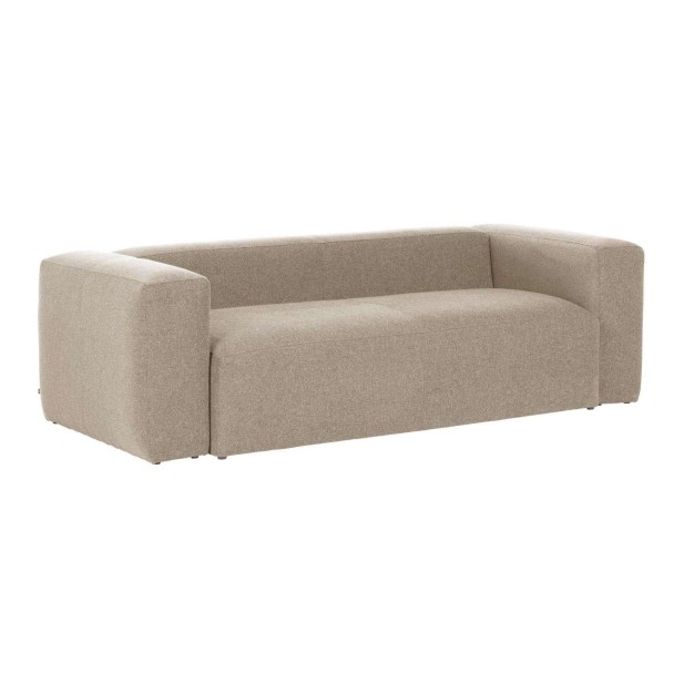 Sofá Blok 2 plazas beige 210 cm - Kave Home