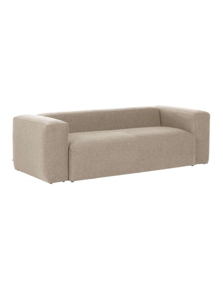 Sofá Blok 2 plazas beige 210 cm - Kave Home