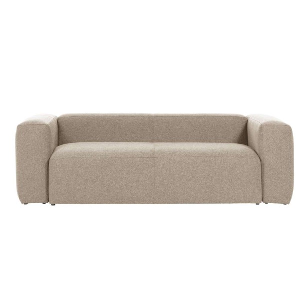 Sofá Blok 2 plazas beige 210 cm - Kave Home