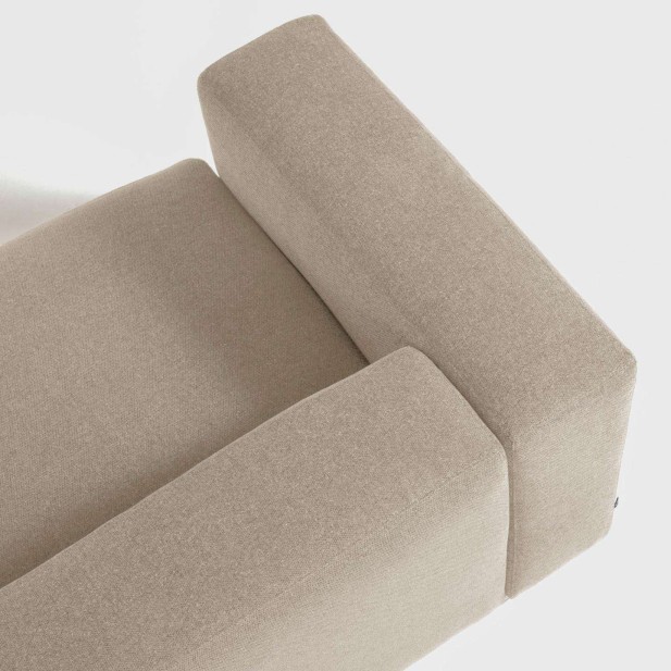 Sofá Blok 2 plazas beige 210 cm - Kave Home