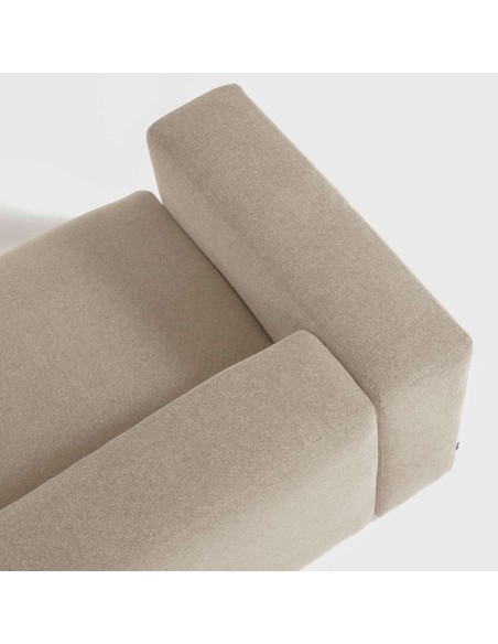 Sofá Blok 2 plazas beige 210 cm - Kave Home