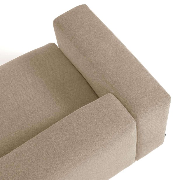 Sofá Blok 2 plazas beige 210 cm - Kave Home