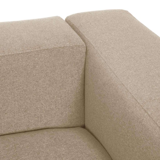 Sofá Blok 2 plazas beige 210 cm - Kave Home