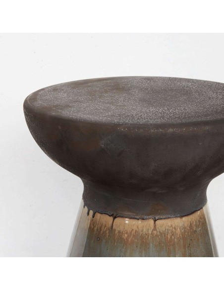 Taburete PABLO, Cerámica Negra - House Doctor. Vackart