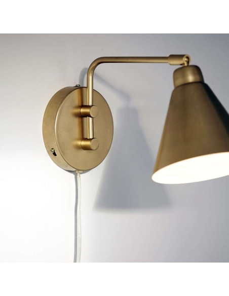 Aplique Game Wall Lamp 20cm, Latón - House Doctor