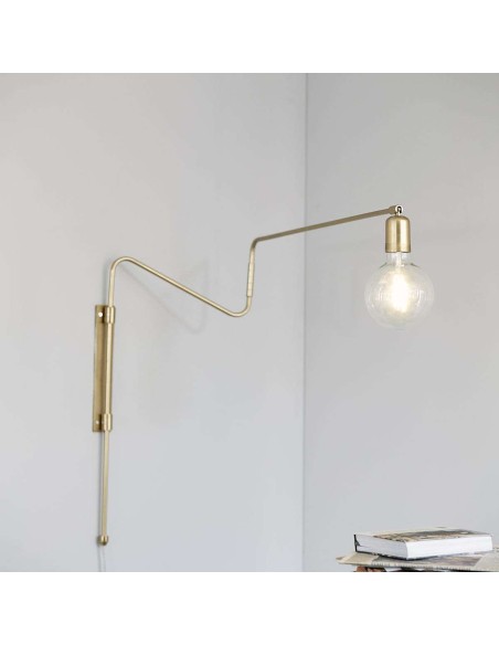 Aplique SWING dorado 70 cm - House Doctor