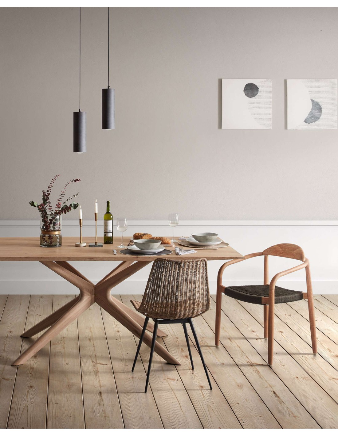 Silla Nina gris - Kave Home, Vackart