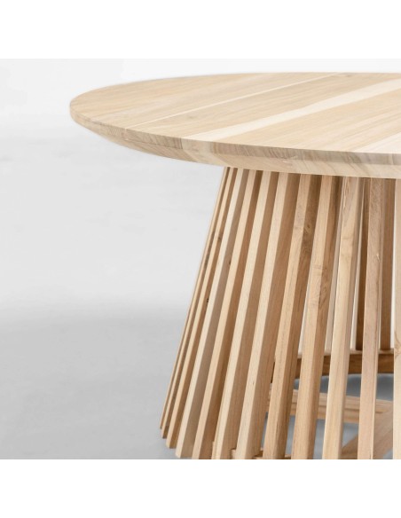 Mesa de centro Jeanette Ø 80 cm natural - Kave Home, Vackart